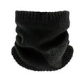 thumbnail image 1 of ZQUUVOU Winter Fleece Neck Warmer for Men Women Ski Mask Face Warmer Neck Gaiter Neck Scarf Thick Windproof Black A, 1 of 5
