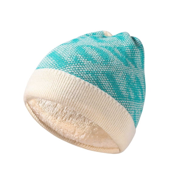 ZQUUVOU Winter Hats for Women Thermal Fleece Lined Knit Beanie Hats Slouchy Warm Solid Color Beanies Ski Skull Cap Beige A