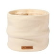 thumbnail image 1 of ZQUUVOU Winter Neck Gaiter for Men Women Thermal Fleece Neck Warmer Double Layer Windproof Ski Mask Scarf for Sports Outdoor Beige, 1 of 3