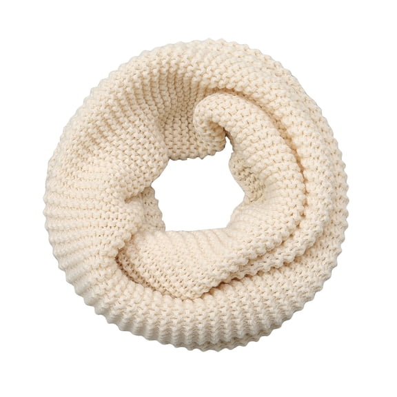 ZQUUVOU Winter Neck Wamer for Women Loose Solid Color Plush Neckwarmer with Thickened Pile for Cold Weather Warm Beige
