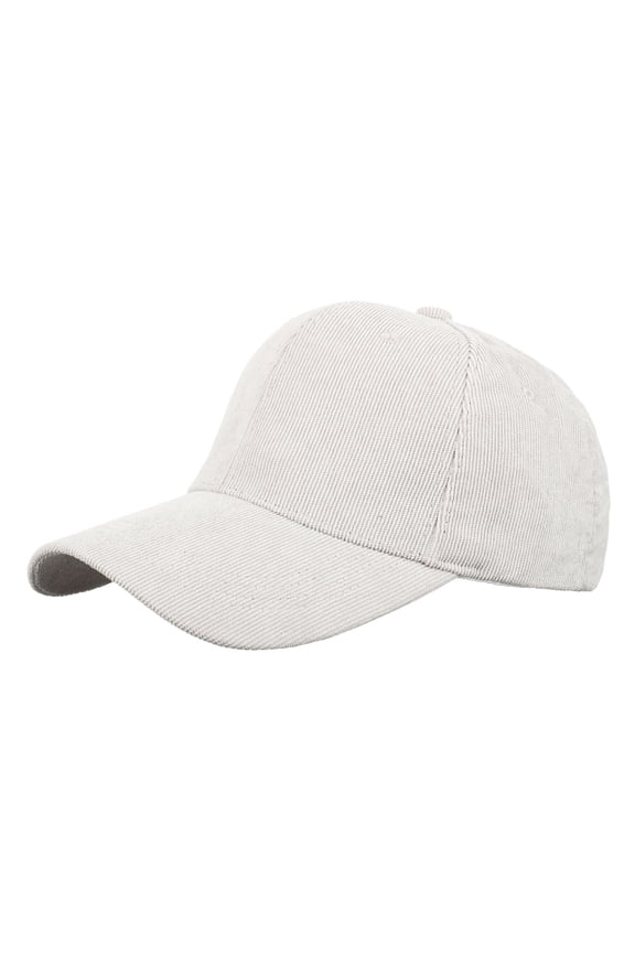 Women's Baseball Cap Polar Fleece Outdoor Thermal Finish Solid Color Cold Weather Casual Warm Hat Gray