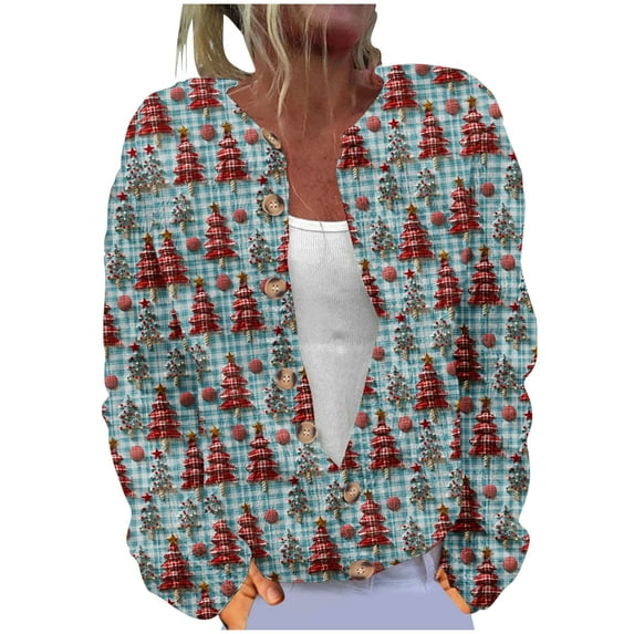 ZQUUVOU Women's Cardigan Shirts Long Sleeve Hollowed Out Solid Color Casual Jacket (Multicolor,L)