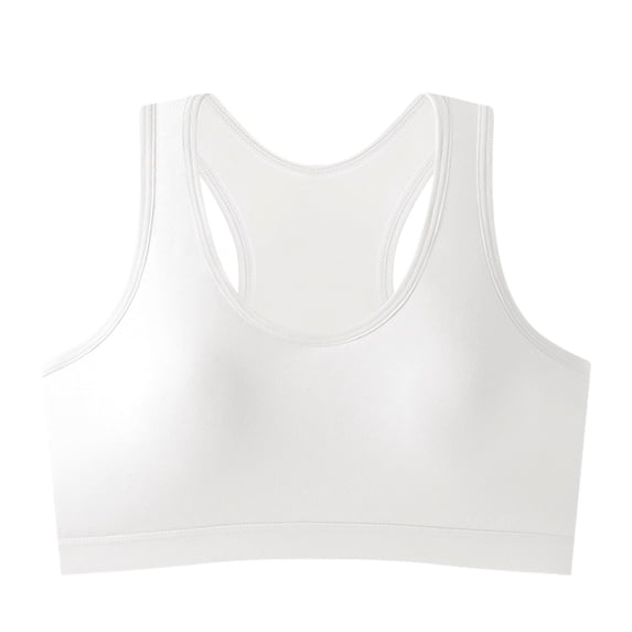 ZQUUVOU Women's Cotton Sports Bra Racerback Push Up Breathable Wireless Sports Bra Yoga Workout Daily Lounge Top