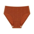ZQUUVOU Women's Cotton Underwear High Waist Stretch Briefs Soft Underpants Ladies Full Coverage