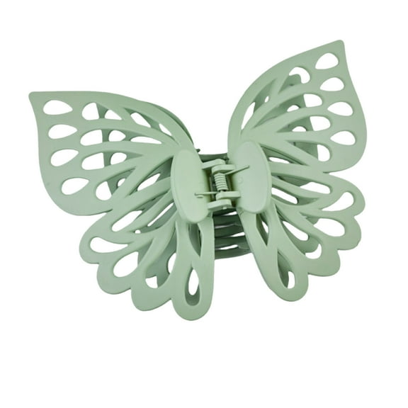 ZQUUVOU Women's Hair Clips Large Butterfly Thick Hair No Slip Matte Butterfly Claw Clips Hair Accessories Gifts Green
