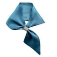 thumbnail image 1 of ZQUUVOU Women's Mini Silk Scarf Loops Cross Neckwear Hair Band Bag Accessory Decorative Tie Lightweight Fashion Blue, 1 of 3