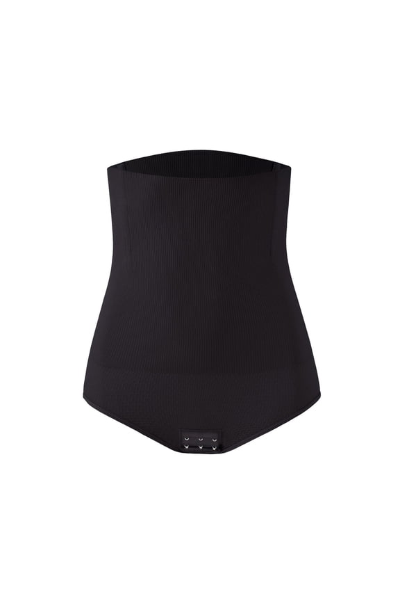 Women's Shapewear Panty High Waisted Seamless Tummy Control Bodysuit Butt Enhancement Shapewear Comfortable Black