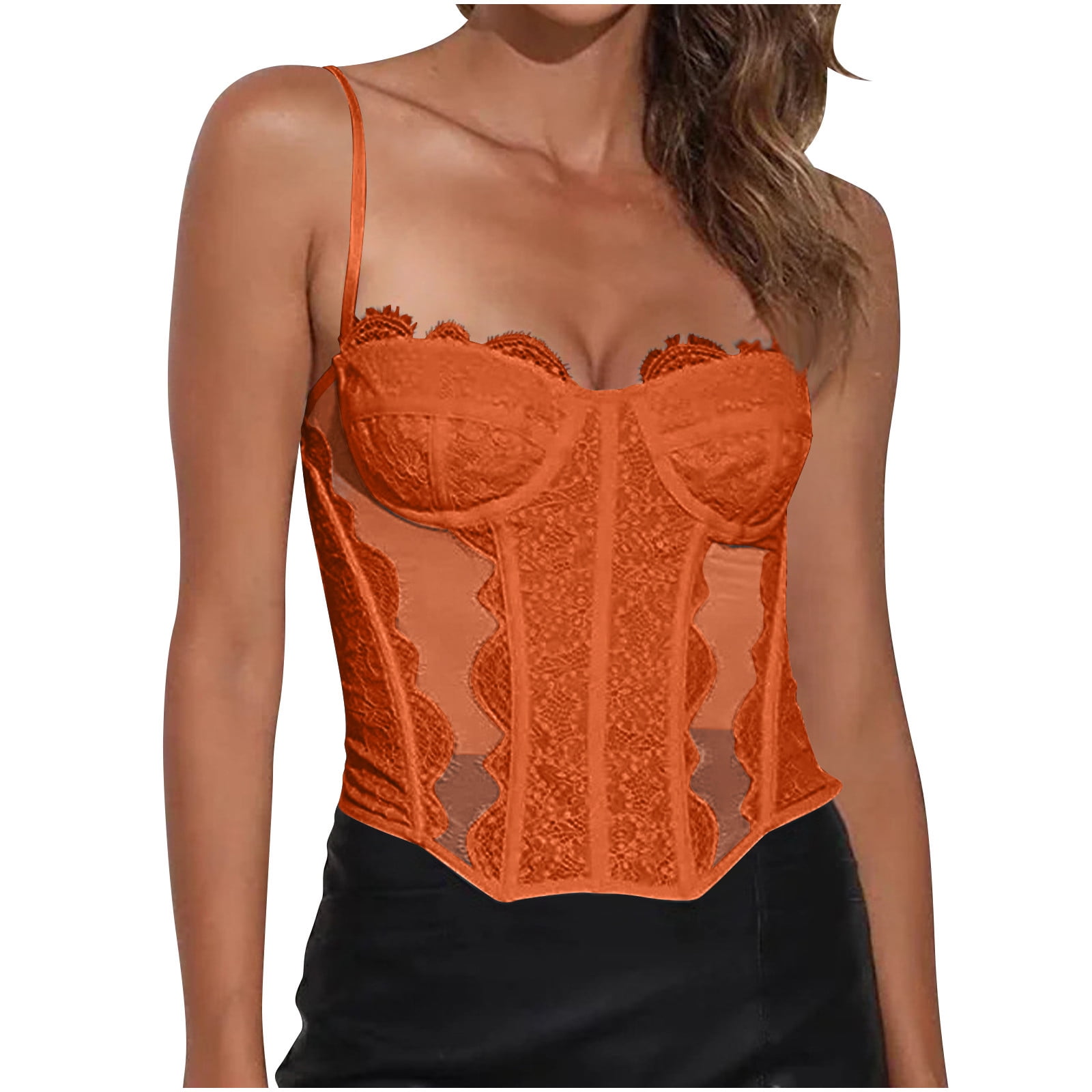 ZQUUVOU-Women-s-Sheer-Mesh-