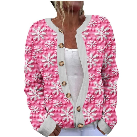 ZQUUVOU Women's Sweater Cardigan Long Sleeve Hollowed Out Solid Color Casual Jacket (Multicolor,5XL)