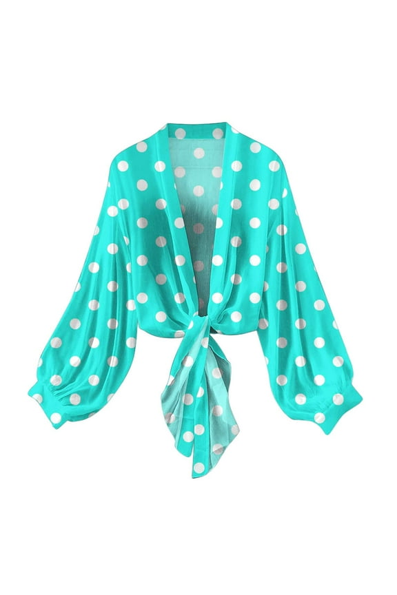 Women's T-Shirts Spring Summer Lightweight Long Sleeve Cardigan Soft Drape Open Front Shirt(Multicolor,XL)