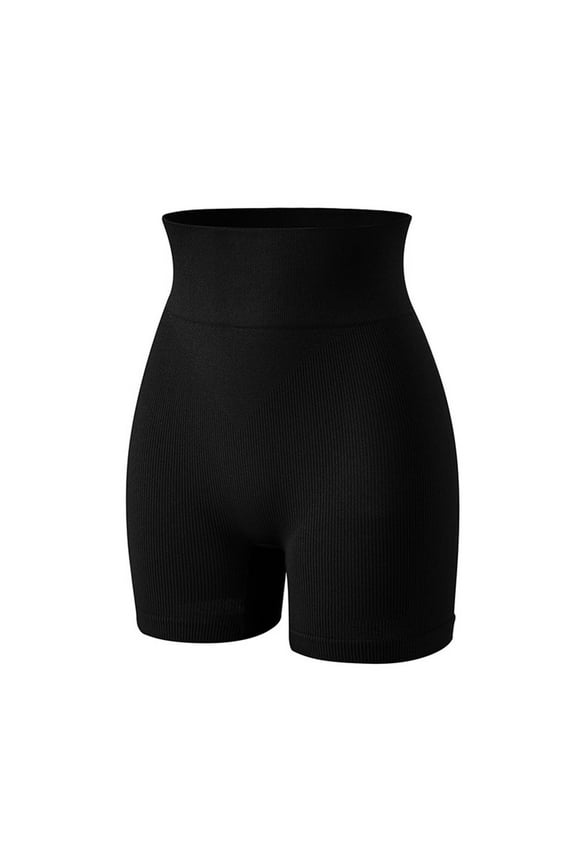 Women's Tummy Control Panty Hip Slim Post Pregnancy Body Shaping Comfortable High Waisted Underwear Black