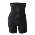 thumbnail image 1 of ZQUUVOU Women's Tummy Control Shapewear Faja Shorts High Waisted Seamless Waist Trainer Mesh Body Shaper Underwear Black, 1 of 9