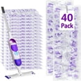 thumbnail image 1 of ZQZiQi Disposable PowerMop Mopping Pad Refills Compatible with Swiffers, Wet & Dry Multi-Surface Replacement Mop Pads, 40-Count, 1 of 7