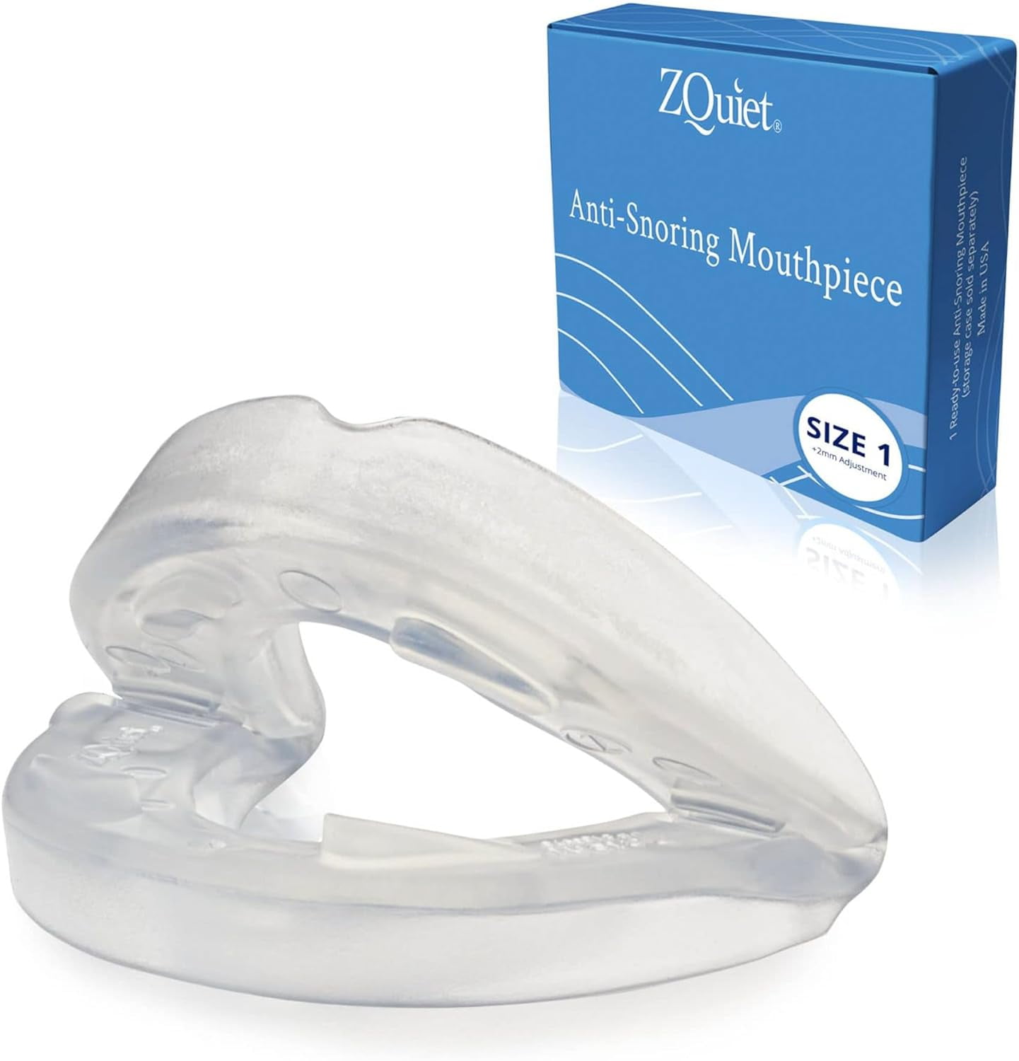 ZQuiet AntiSnoring Mouthpiece Comfort Size 1