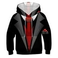 thumbnail image 1 of ZRBYWB Boys Hoodie Teen Cartoon Print Tops Sweatshirts Kids Pullover 3D With Pocket Girl Boys Tops Toddler Hoodie Tops For Kids, 1 of 2