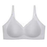 ZRBYWB Bras For Women Non Wired Underwear Ladies Padded Full Cup Bras Without Underwire With Padding Seamless Bustier Underwear Lette Soft Comfort Bra