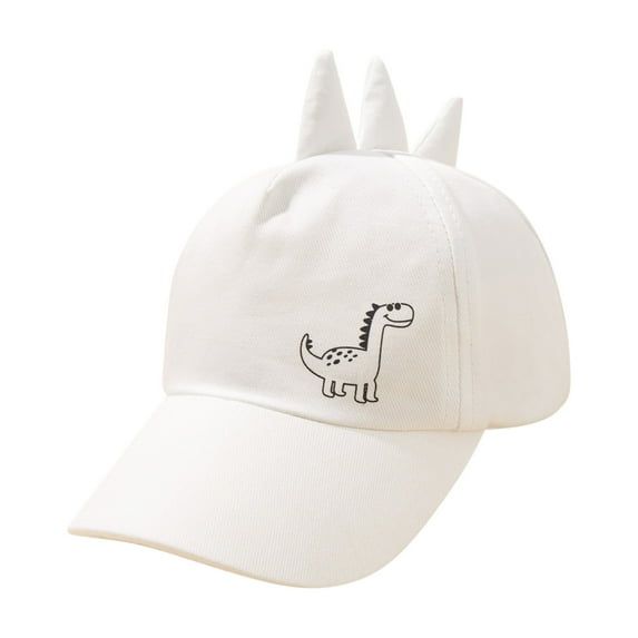ZRBYWB Children's Hat Cartoon Dinosaur Print Children's Baseball Cap Sunscreen Babies Cap Summer Hat