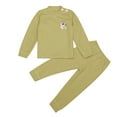 thumbnail image 1 of ZRBYWB Girls Nightgowns Children's Warm Set Boys Girls Baby Homewear Cartoon Print Pajamas Large Long Sleeve Children Clothing Sleepwear, 1 of 1
