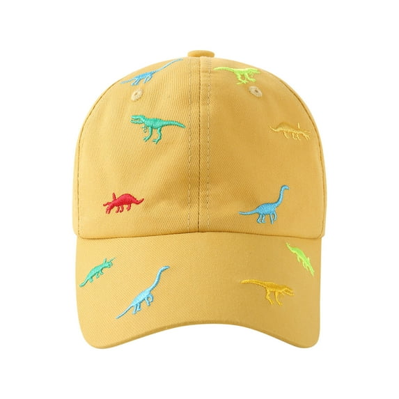 ZRBYWB Kids Baby Girls Boys Cap Cartoon Dinosaur Baseball Hat Sunscreen Sunshade Hat Baby Hat