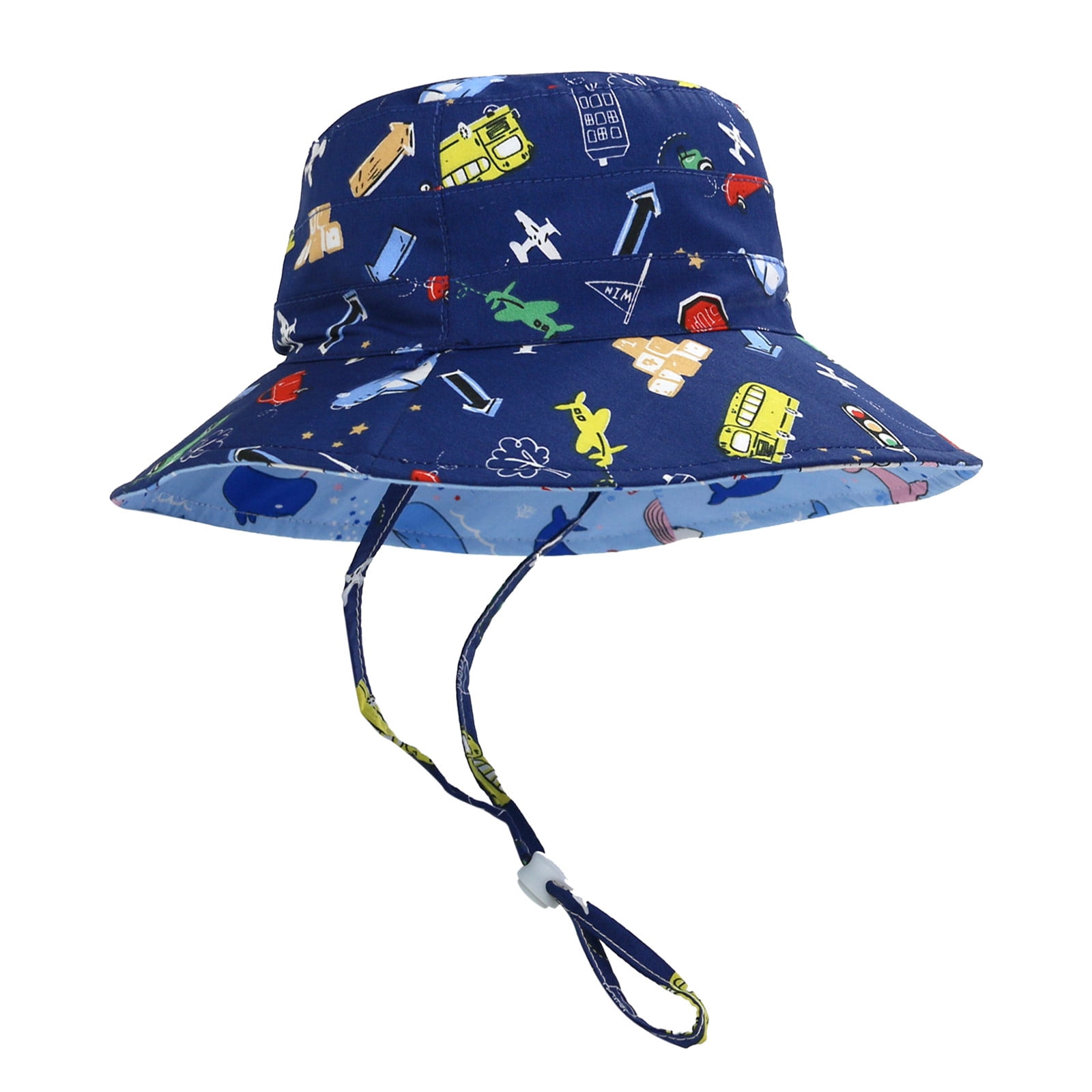 ZRBYWB Kids Bucket Hats Double Sided Hat Cartoon Caps Dinosaur Boys Hat zrbywb-kids-bucket-hats-double-sided-hat-cartoon-caps-dinosaur-boys-hat