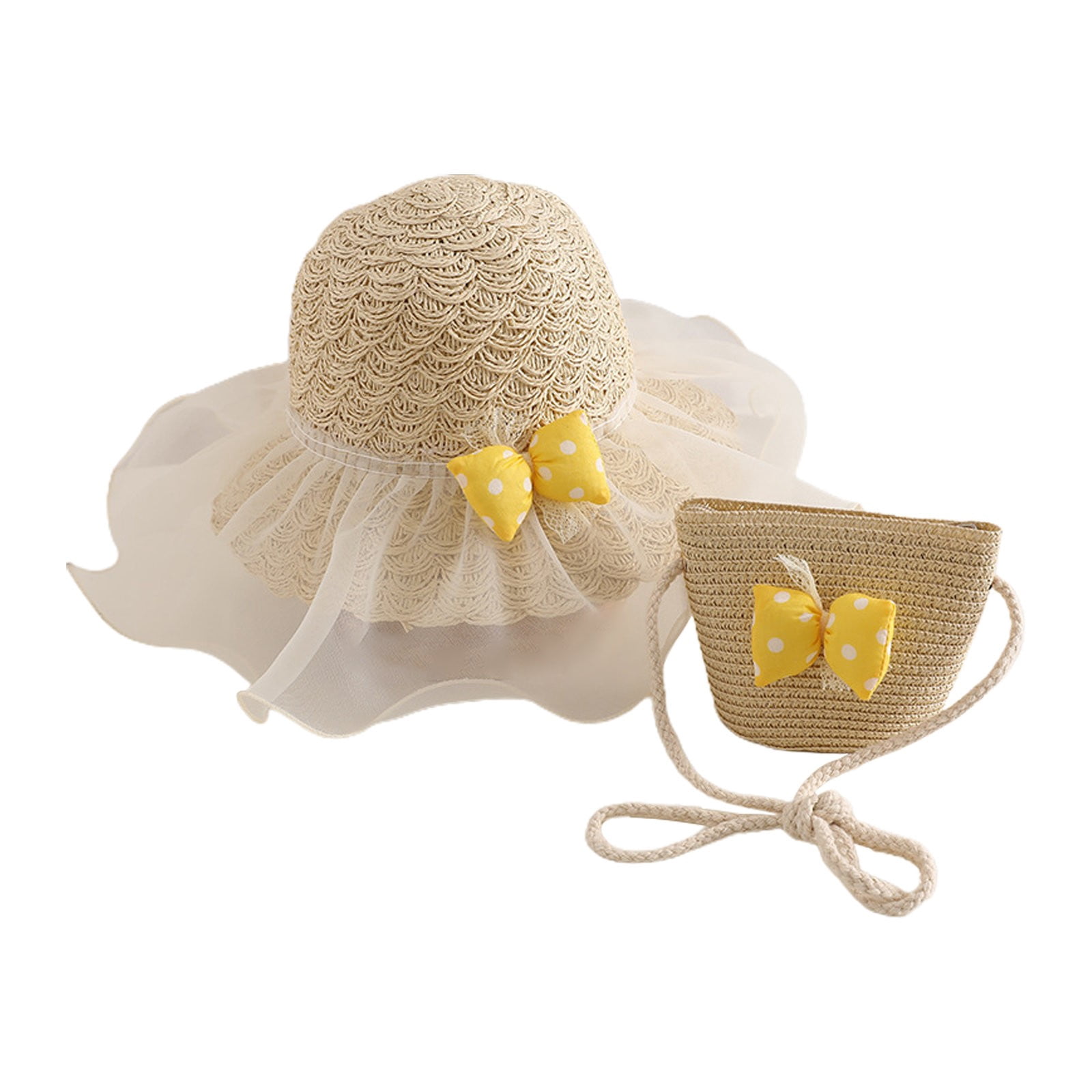 Twister Adjustable Kids Straw Hat - Perfect for Summer Fun