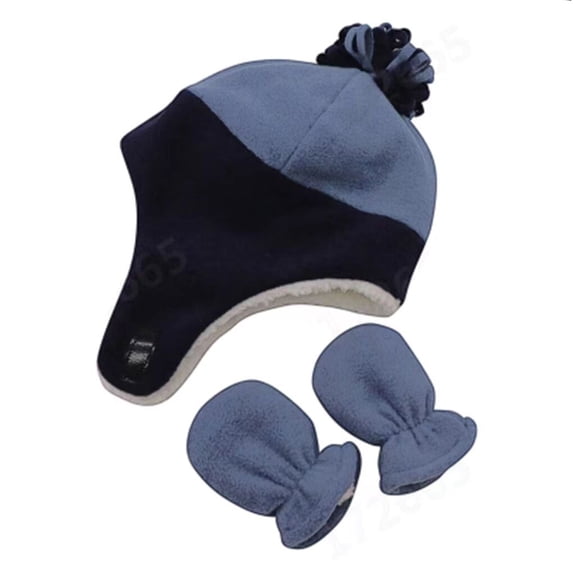 ZRBYWB Kids Winter Hat Toddler Baby Girls Boys Soft Warm Knit Dinosaur Hat Kids Patchwork Winter Hat With Earflap Scarf Hood Hat Soft Warm