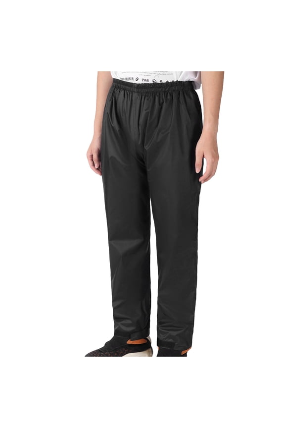 Men's Pants Mens Rain Pants Single Pants Riding Thickened Rainproof Double Layer Breathable Pants For Men