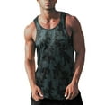 thumbnail image 1 of ZRBYWB Men's Workout Tank Tops Summer Fashion Casual Round Neck Camouflage Color Sleeveless Top Vest, 1 of 7