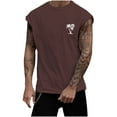 thumbnail image 1 of ZRBYWB Summer Tank Top Male Summer Loose Trendy Sleeveless Sports Home Sleeveless T Shirt Funny Beach Vacation, 1 of 3
