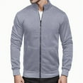 thumbnail image 1 of ZRBYWB Sweatshirts For Men Men Cardigan Sweatshirt Zip Up Jacket High Neck Lightweight Sueter Para Hombres Fall Clothes, 1 of 3