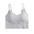 thumbnail image 1 of ZRBYWB Tank With Built In Bra Womens Tank Tops Adjustable Strap Stretch Cotton Camisole With Built In Padded Shelf Bra Small Color A Summer Women Lace Bra, 1 of 4