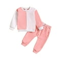 thumbnail image 1 of ZRBYWB Toddler Girl Outfits Long Sleeve Tops Pants 2 Piece Outfits Clothes Set For Children Baby Clothing, 1 of 1