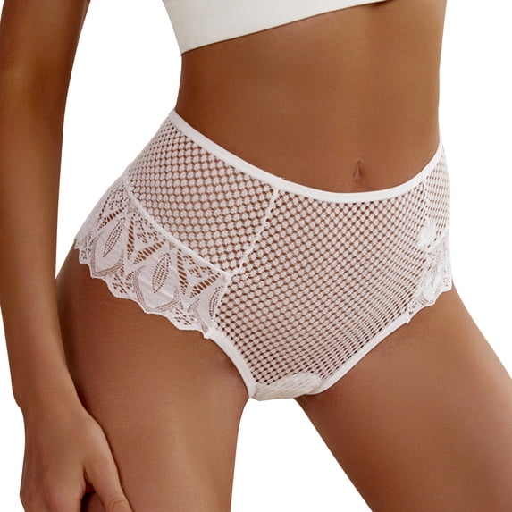 ZRBYWB Women's Panties For Women Crochet Lace Lace Up Panty Hollow Out Underwear For Women