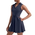 thumbnail image 1 of ZRBYWB Womens Dresses Women's Tennis Skirt With Built In Shorts Dress With 4 Pockets Sleeveless Exercise. Casual Dresses For Women, 1 of 5