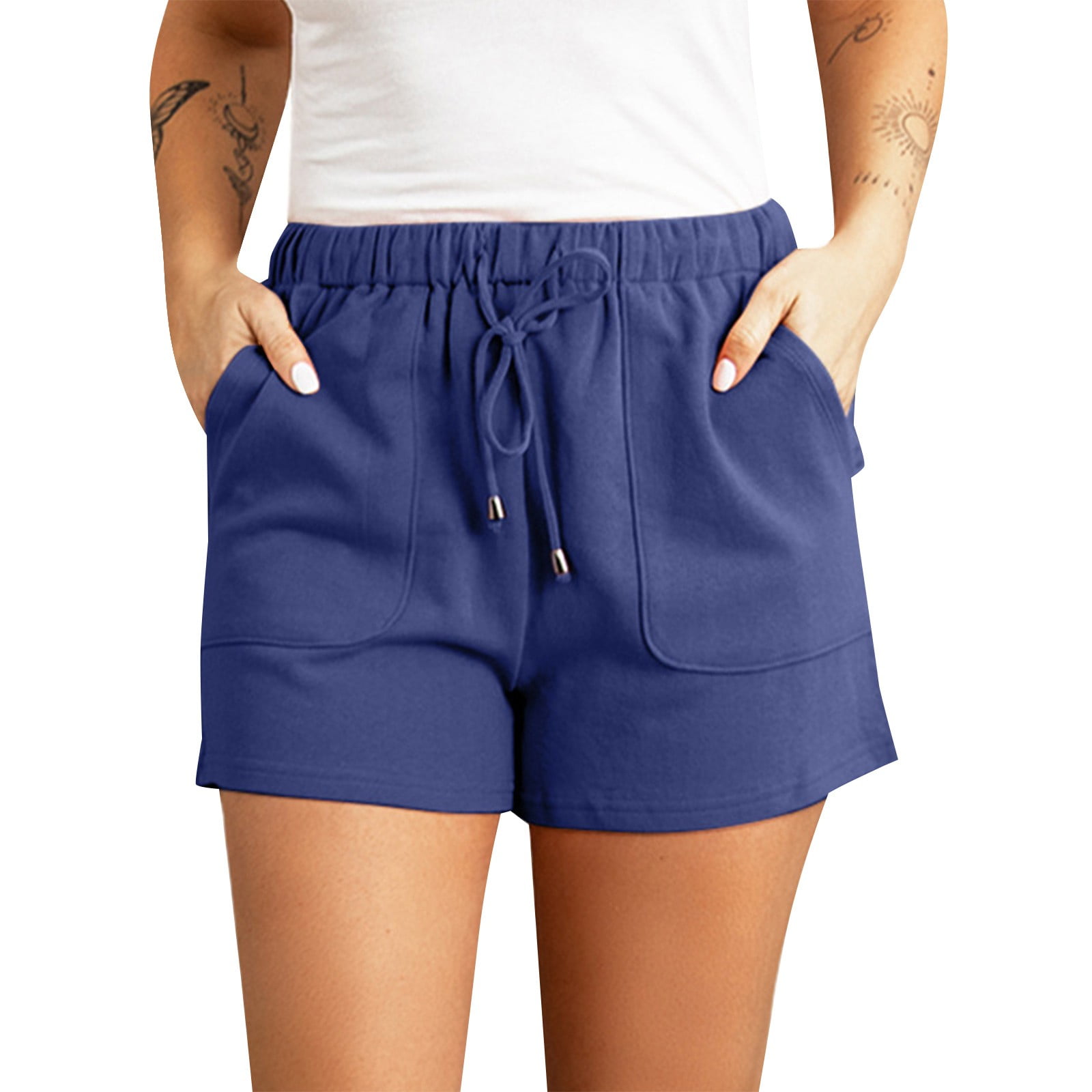 Women's drawstring sale shorts