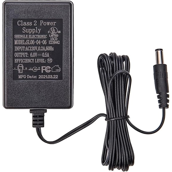 ZRFX 6 Volt Charger for 6V Kids Powered Ride On Car, 6V Charger for a Variety of Electric Baby Carriage Ride On Toy Power Adapter