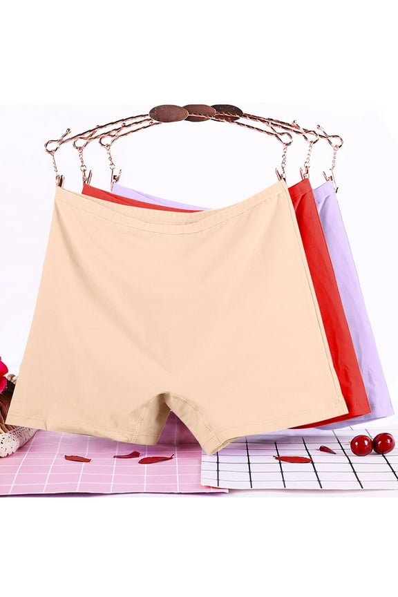 Boy Shorts Underwear for Women High Waisted Boxer Panties Seamless Butt Lifting Brief Underwear Cotton Boyshorts Briefs 3 Pack