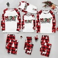 ZRGHAOYLQ Family Matching Pajamas Merry Christmas Pajamas for Family