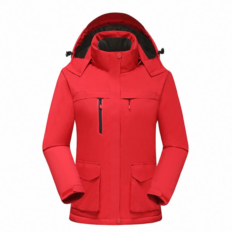 ZRGHAOYLQ Heated Hoodie Jacket for Men Women Mountain Ski Jacket