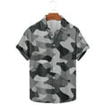 thumbnail image 1 of ZRGHAOYLQ Men's Lapel T-Shirts On Sale Mens Big & Tall Short Sleeve T Shirts Button Down Casual Camo 3D Graphic Tees Fashion Lightweight Lapel Tee Tops, 1 of 5