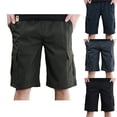 thumbnail image 1 of ZRGHAOYLQ Mens Casual Cargo Shorts Ripstop Hiking Shorts Military Tactical Outdoor Shorts with Multi Pockets Big and Tall Relaxed Fit Work Pants, 1 of 7