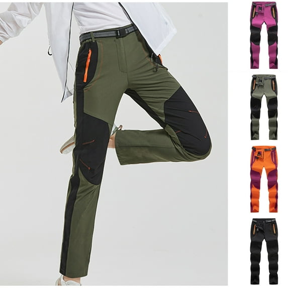 ZRGHAOYLQ Mens Tactical Sweatpants Outdoor Active Cargo Pants for Men Big and Tall Elastic Waist Hiking Joggers Athletic Straight Leg Sweat Pants Loose Workout Trousers for Camping Climbing Hiking