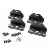 ZROADZ Z745401-4BK Rock Slider Side Steps Brackets Fits 21-22 Bronco Fits select 2021 FORD BRONCO, 2022 FORD BRONCO BASE/BIG BEND/BLACK DIAMOND/OUTER BANKS