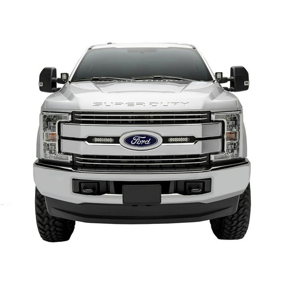 ZROADZ OEM Grille LED Light Bar Mount Kit (Black) - Z415571-KIT Fits select: 2017-2019 FORD F250 SUPER DUTY, 2017-2019 FORD F350 SUPER DUTY