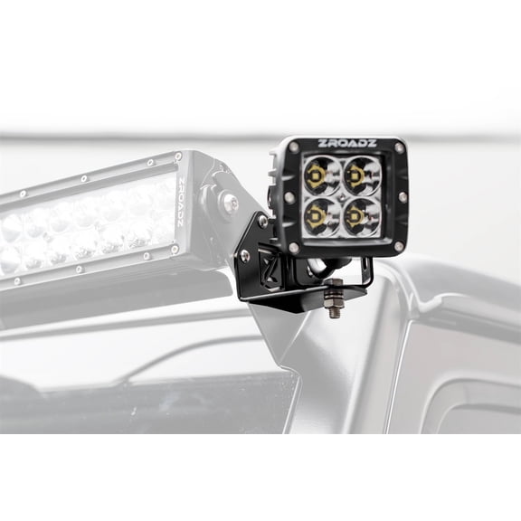 ZROADZ Z334851-KIT2 Front Roof Side LED Kit Fits 18-24 Gladiator Wrangler (JL)