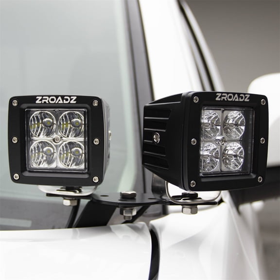 ZROADZ Z364521-KIT4 Hood Hinge LED Kit Fits select: 2013-2019 RAM 1500, 2009-2012 DODGE RAM 1500