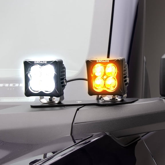 ZROADZ Z365401-KIT4AW ZROADZ A Pillar LED Kit Fits 21-23 Bronco