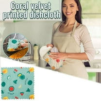 ZROBM 2PCS Dish Towels, Dish Towels and Dishcloths, Dish Towels for Kitchen under $10, Dish Towels and Rags, Dish Towels for Drying Dishes, cloth