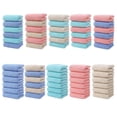 thumbnail image 1 of ZROBM 6PCS Hand Towel, Hand Towel Set, Towel Clearance, Hand Towels for Bathroom, Spring Hand Towel, Towel For Bath, Hand, Face, Gym, Spa, Plastic, 73x35cm, E, 1 of 5