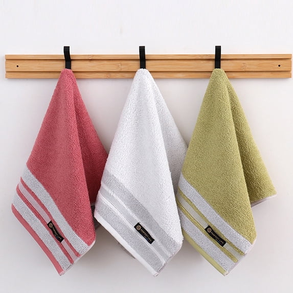 ZROBM Hand Towel, Towel Clearance, Hand Towels Under $5, Hand Towels for Bathroom, Spring Hand Towel, Towel For Bath, Hand, Face, Gym, Spa, cotton, 73x35cm, Red